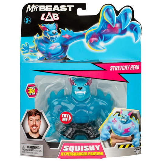 MrBeast Lab Stretchy Hero Squishy Hypercharged Panther
