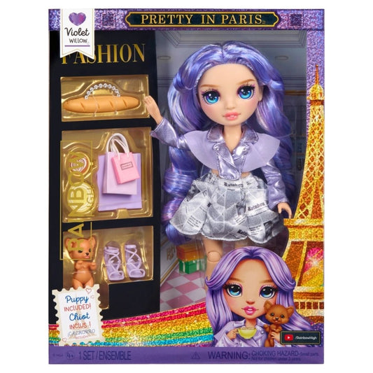 Rainbow High Pretty In Paris Violet Willow