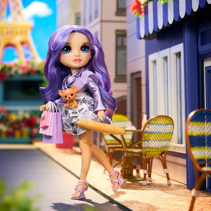 Rainbow High Pretty In Paris Violet Willow