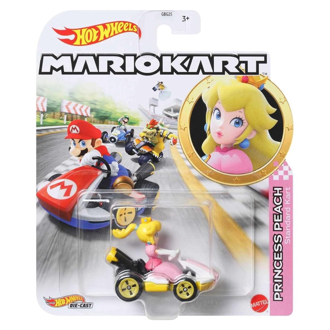 Hot Wheels Mario Kart - Princess Peach Standard Kart