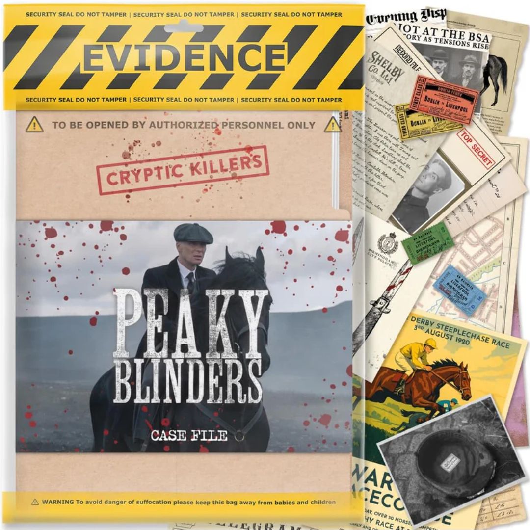 Cryptic Killers Peaky Blinders Unsolved Murder Mystery Game