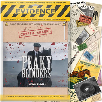 Cryptic Killers Peaky Blinders Unsolved Murder Mystery Game