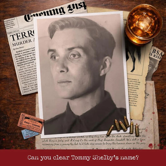 Cryptic Killers Peaky Blinders Unsolved Murder Mystery Game