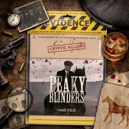 Cryptic Killers Peaky Blinders Unsolved Murder Mystery Game