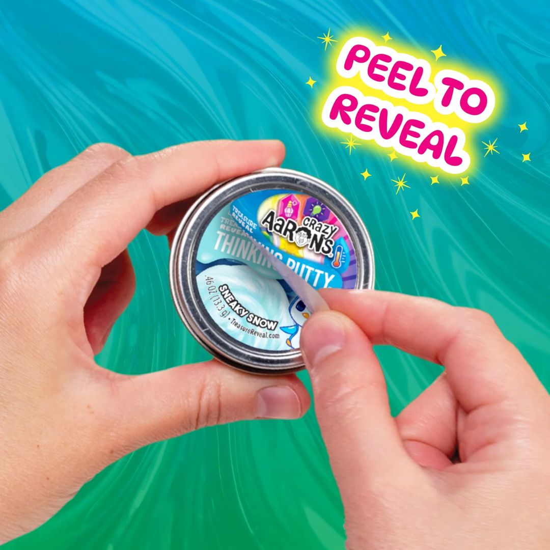 Crazy Aaron's Thinking Putty Treasure Reveal Mini Tin