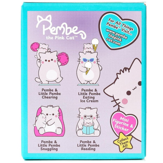 Pembe the Pink Cat 3" Mini Figures with Sticker Blind Box