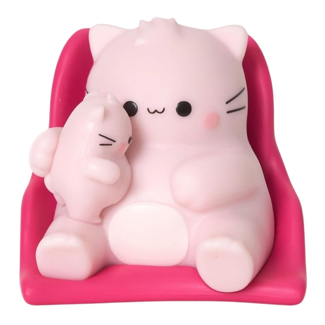 Pembe the Pink Cat 3" Mini Figures with Sticker Blind Box