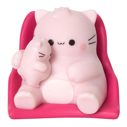 Pembe the Pink Cat 3" Mini Figures with Sticker Blind Box