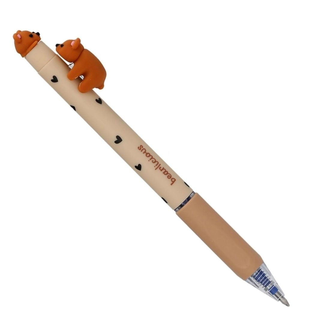 Lolli Riot Erasable Gel Pen Click and Kiss Bear