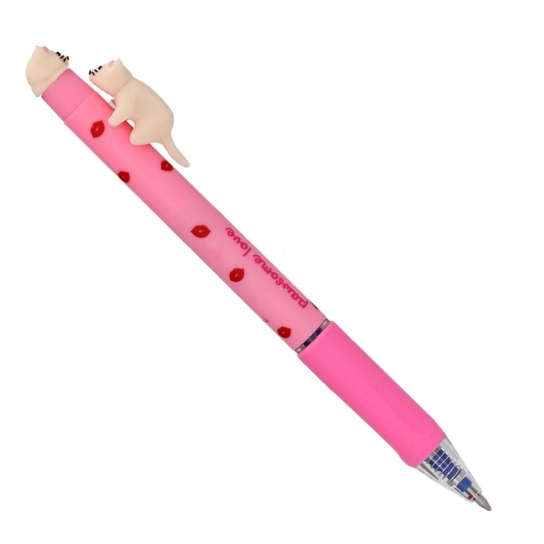Lolli Riot Erasable Gel Pen Click and Kiss Cat