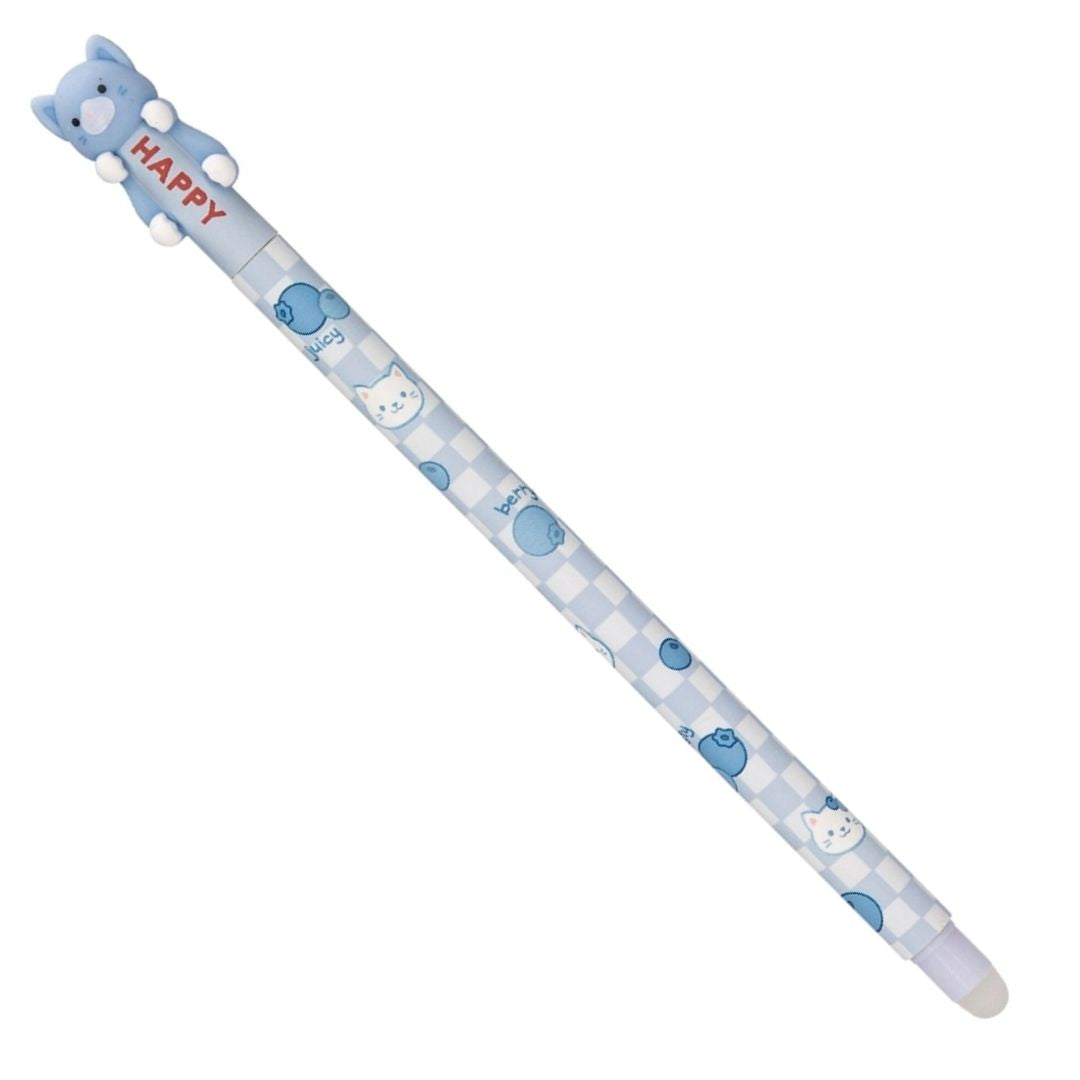 Lolli Riot Erasable Gel Pen Huggy Colours Happy