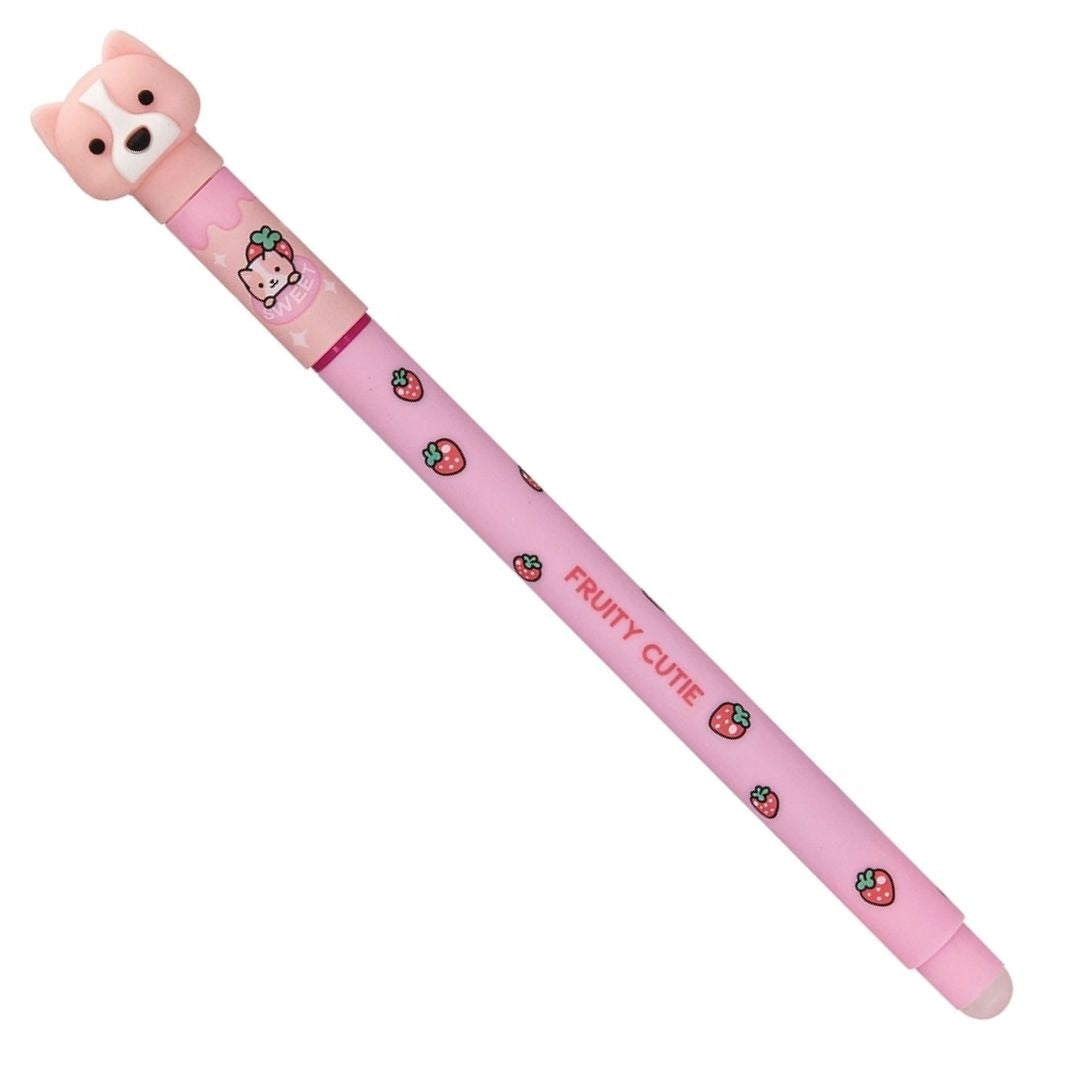 Lolli Riot Erasable Gel Pen Colour Buddies Dog