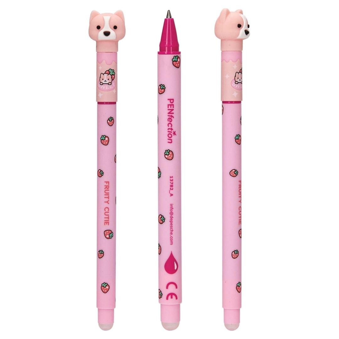 Lolli Riot Erasable Gel Pen Colour Buddies Dog