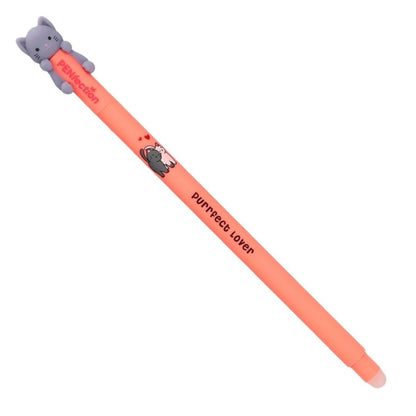 Lolli Riot Erasable Gel Pen Huggy Grey Cat