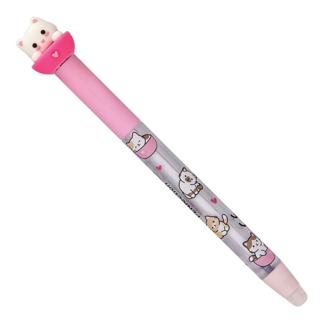 Lolli Riot Erasable Gel Pen Spinner Cat