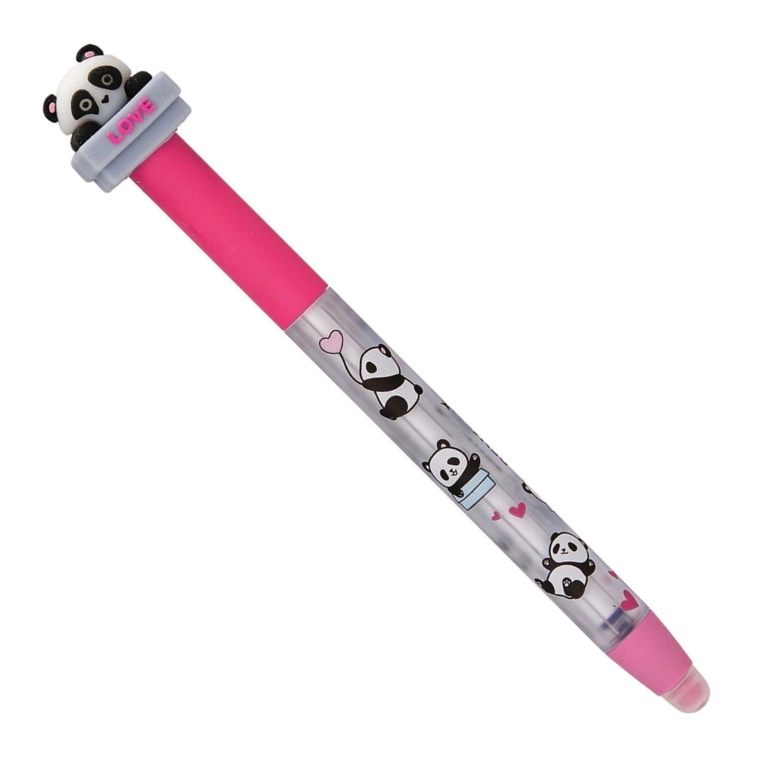 Lolli Riot Erasable Gel Pen Spinner Panda