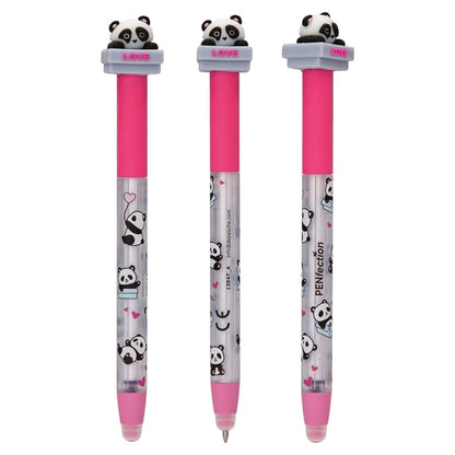 Lolli Riot Erasable Gel Pen Spinner Panda