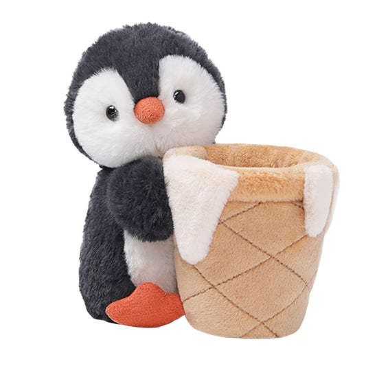 McHugs Penguin Pen Holder 15cm Plush