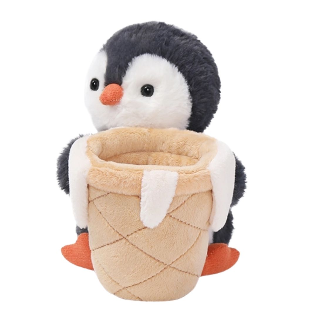 McHugs Penguin Pen Holder 15cm Plush
