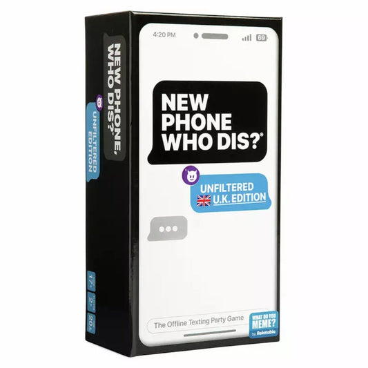 New Phone Who Dis? UK Edition Party Game