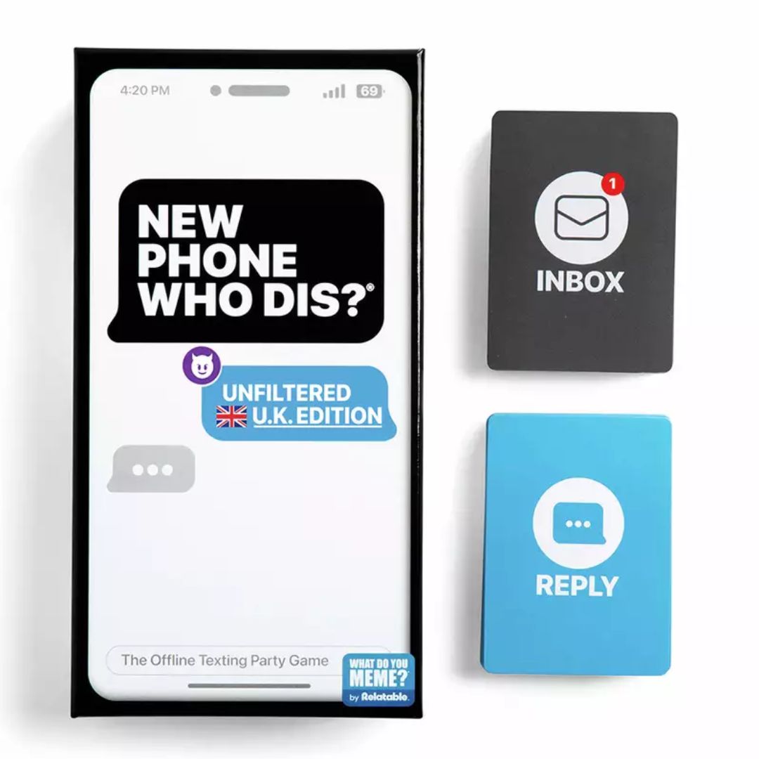 New Phone Who Dis? UK Edition Party Game