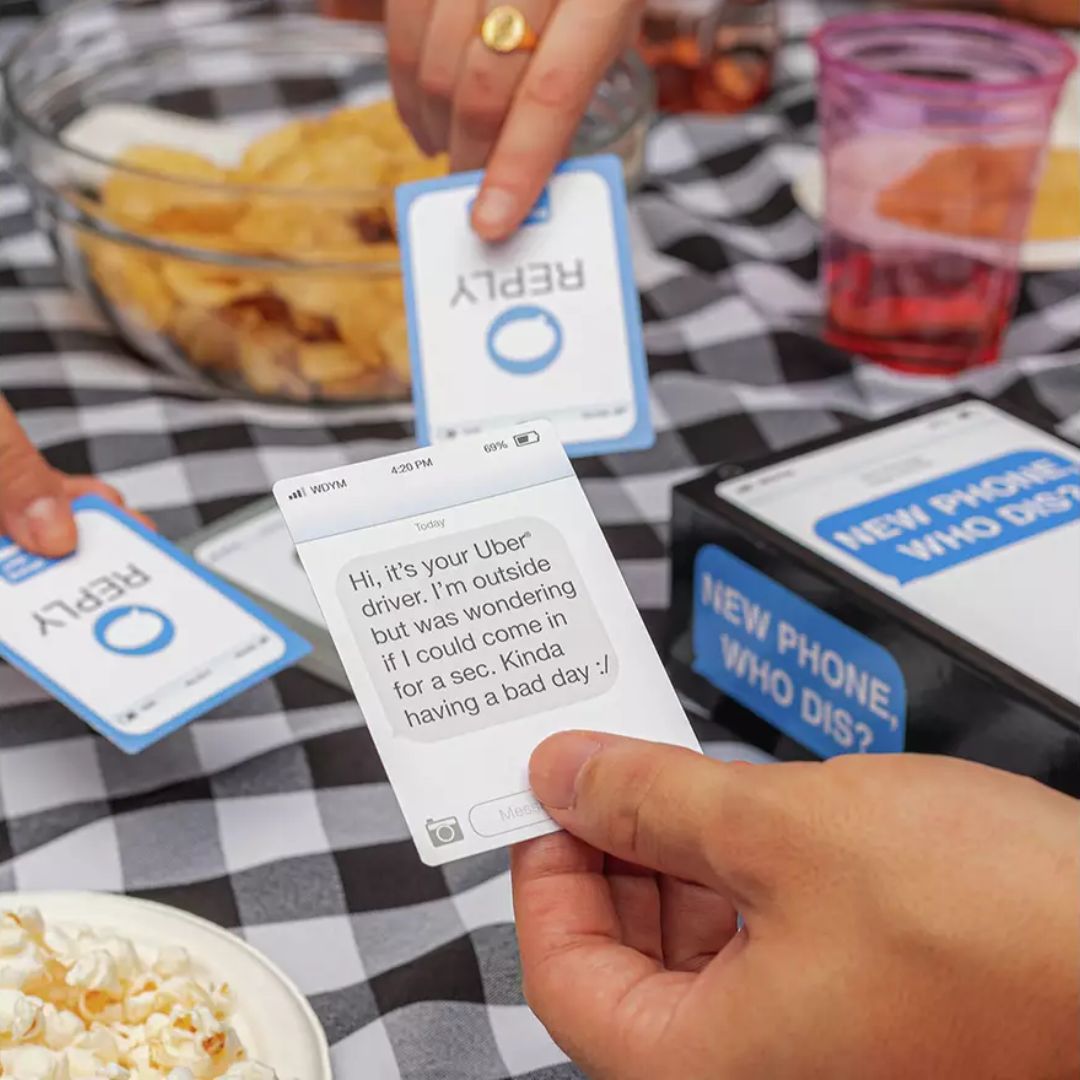 New Phone Who Dis? UK Edition Party Game