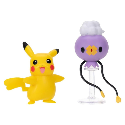 Pokemon Battle Figure Pack - Pikachu Drifloon
