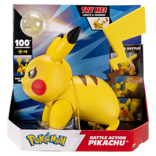 Pokemon Battle Action Interactive Pikachu