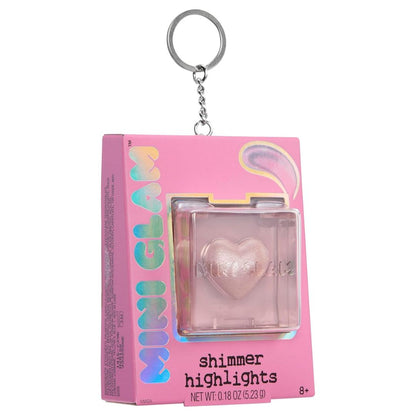 Mini Glam Cosmetics Shimmer Highlights Pink (Heart Eyes)