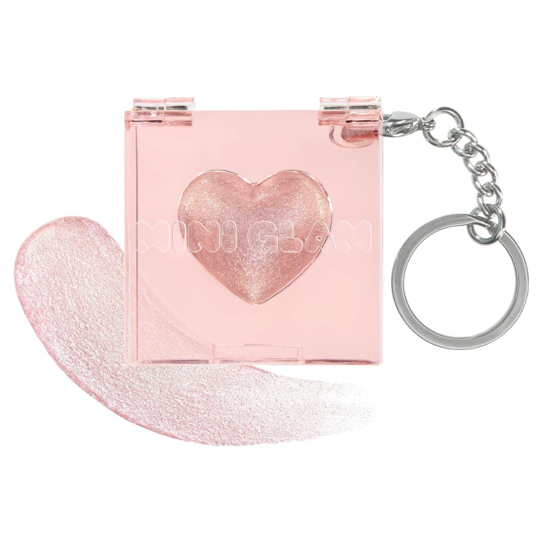 Mini Glam Cosmetics Shimmer Highlights Pink (Heart Eyes)