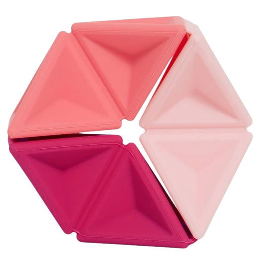 Speks. Pivot Silicone Flexagon - Magenta