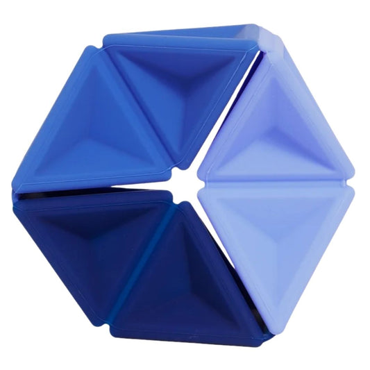 Speks. Pivot Silicone Flexagon - Navy
