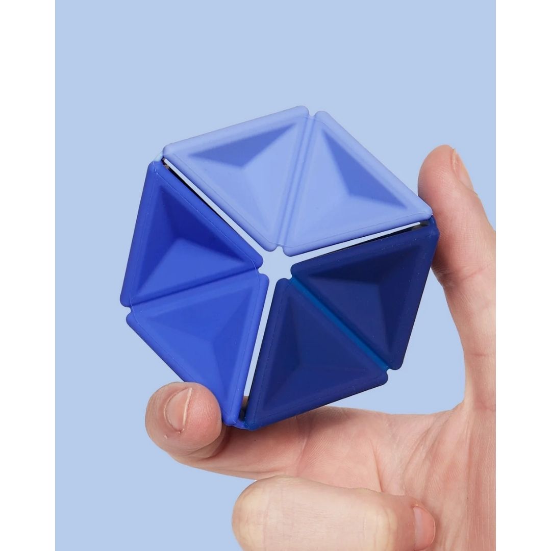 Speks. Pivot Silicone Flexagon - Navy