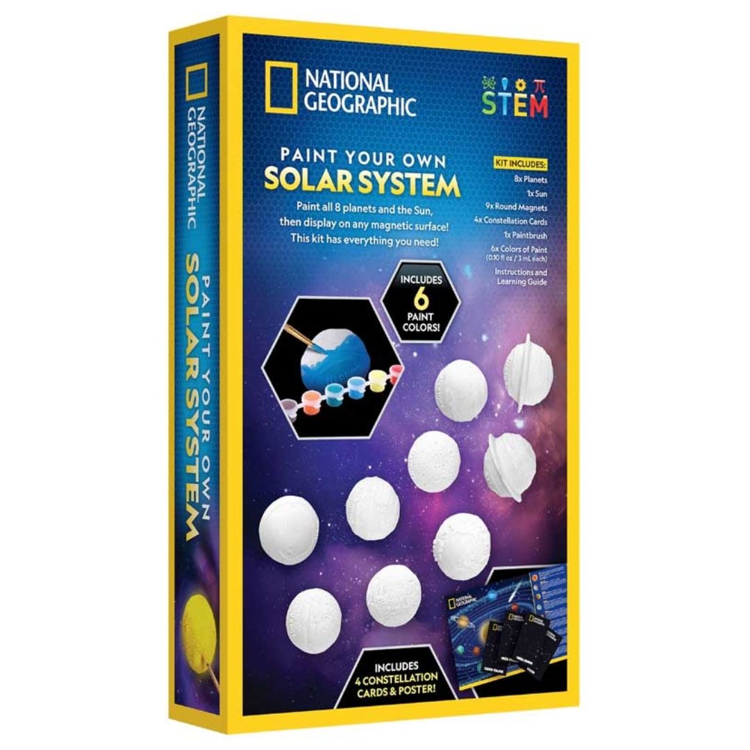 National Geographic Paint Your Own Solar System