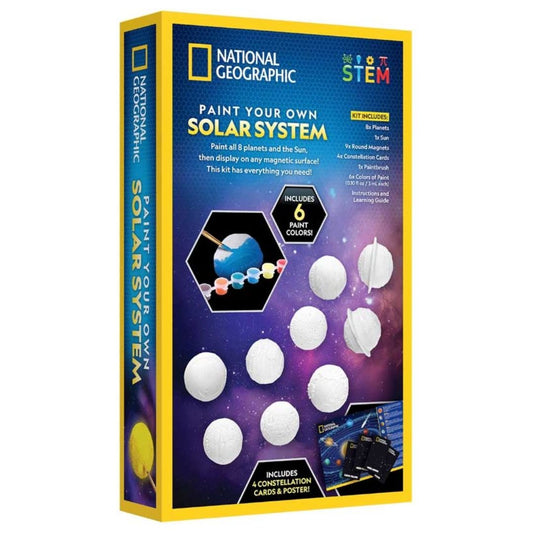 National Geographic Paint Your Own Solar System