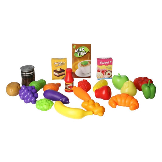 Junior Chef Play Food Basket Set