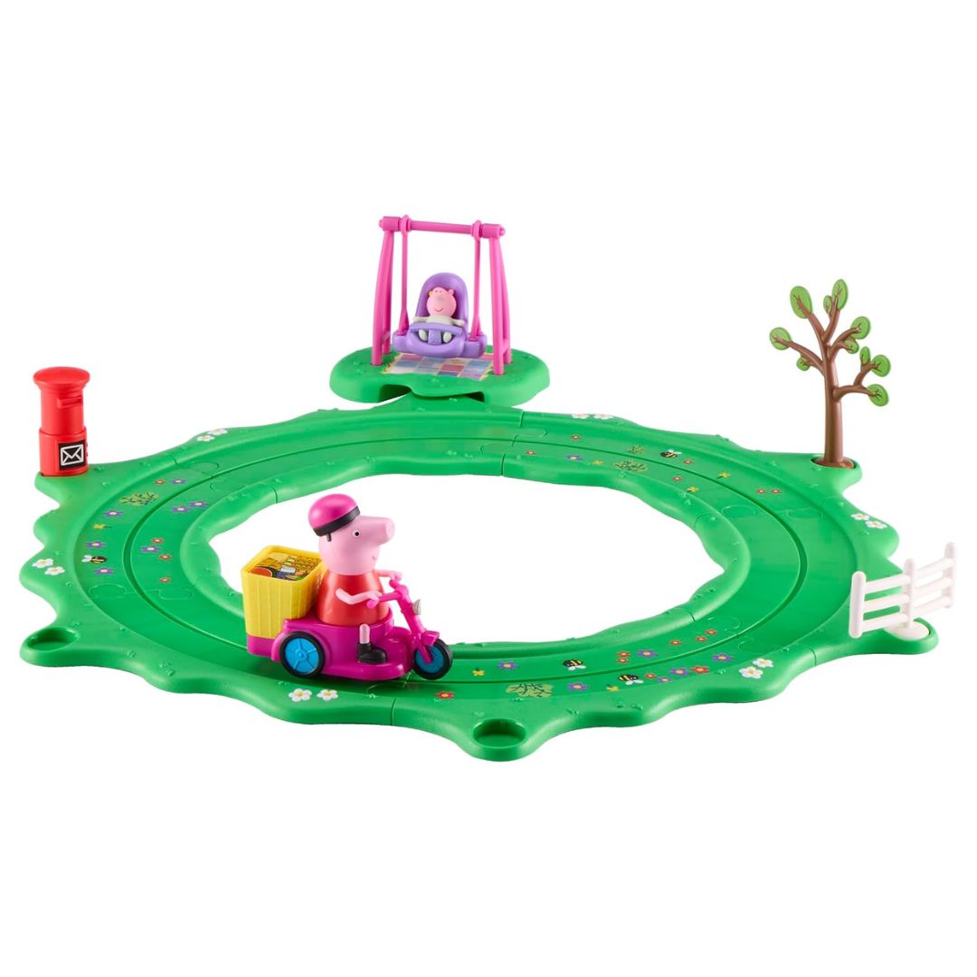 Peppa Pig Whizz Around Peppa & Evie Fun in the Park Set