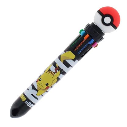 Pokemon 10 Colour Spinny Pen