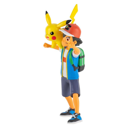 Pokemon Battle Feature Figure - Ash & Pikachu