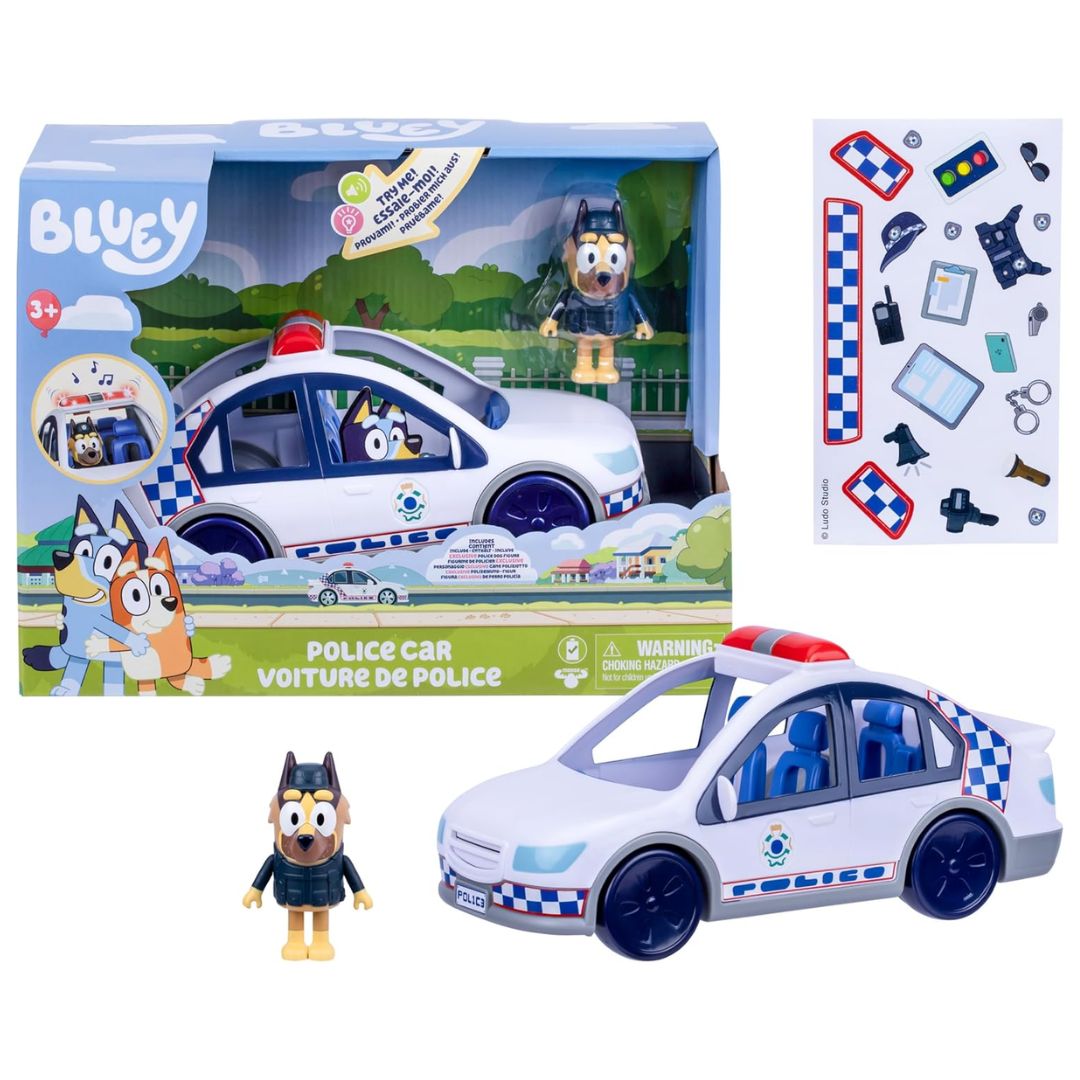 Bluey Police Car