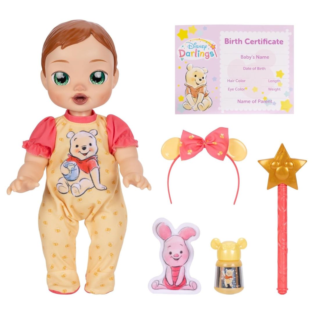 Disney Darlings Deluxe Feature Doll Winnie The Pooh