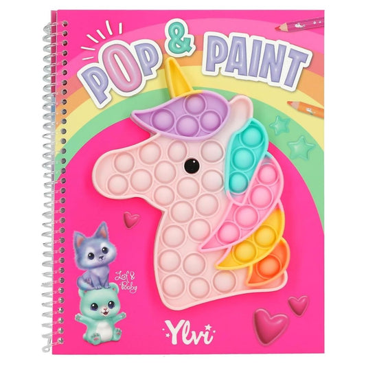 Ylvi Colouring Book Pop & Paint