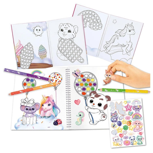 Ylvi Colouring Book Pop & Paint