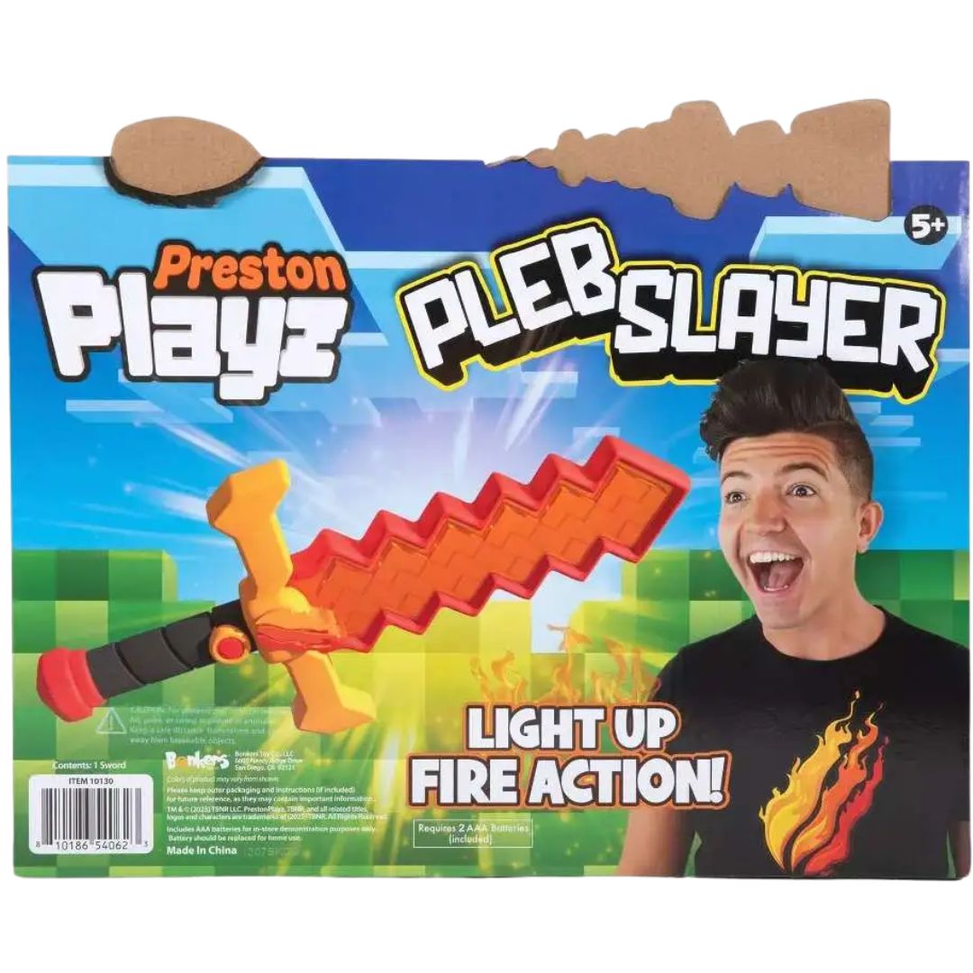 Preston Playz Pleb Slayer Sword