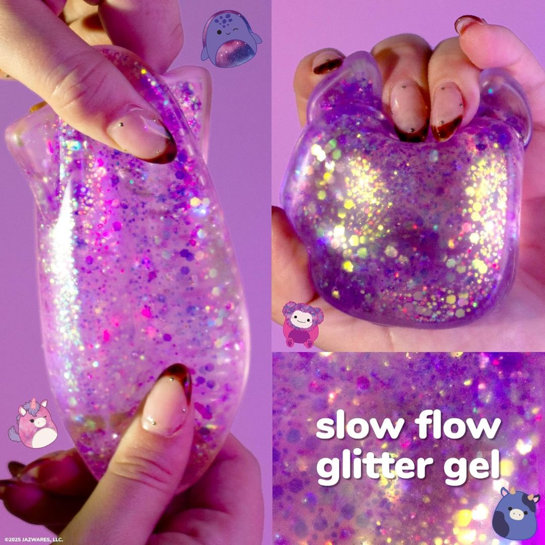 Slimy Gloop Gelli Gels Squishmallows - Purple
