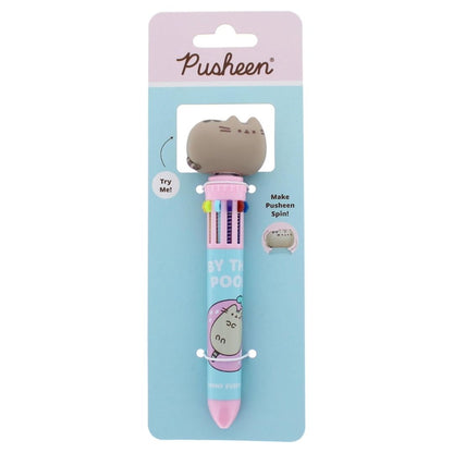 Pusheen 10 Colour Spinny Pen