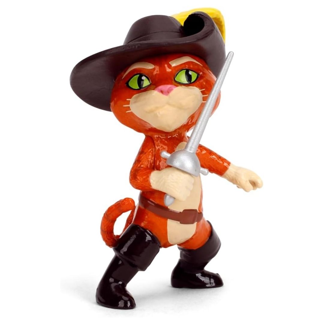 Jada 2.5 Inch Metalfigs Shrek Puss In Boots
