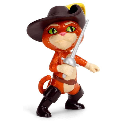 Jada 2.5 Inch Metalfigs Shrek Puss In Boots