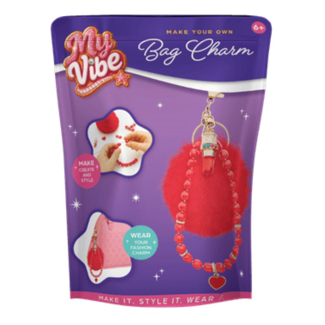 My Vibe Bag Charm - Cherry Spark