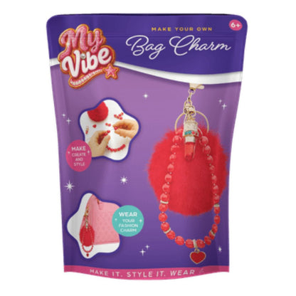 My Vibe Bag Charm - Cherry Spark